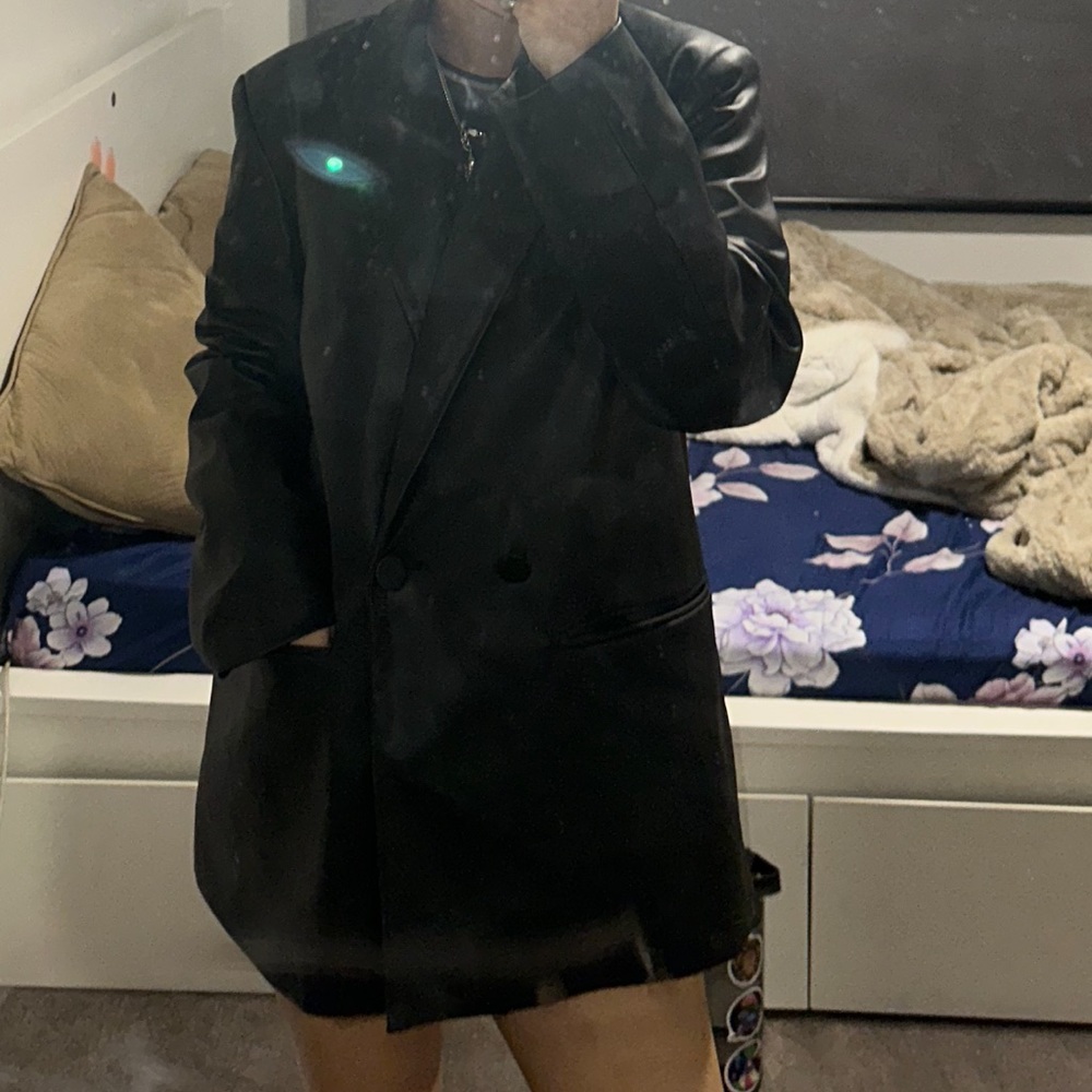 Zara Leather blazer - Picture 8 of 8